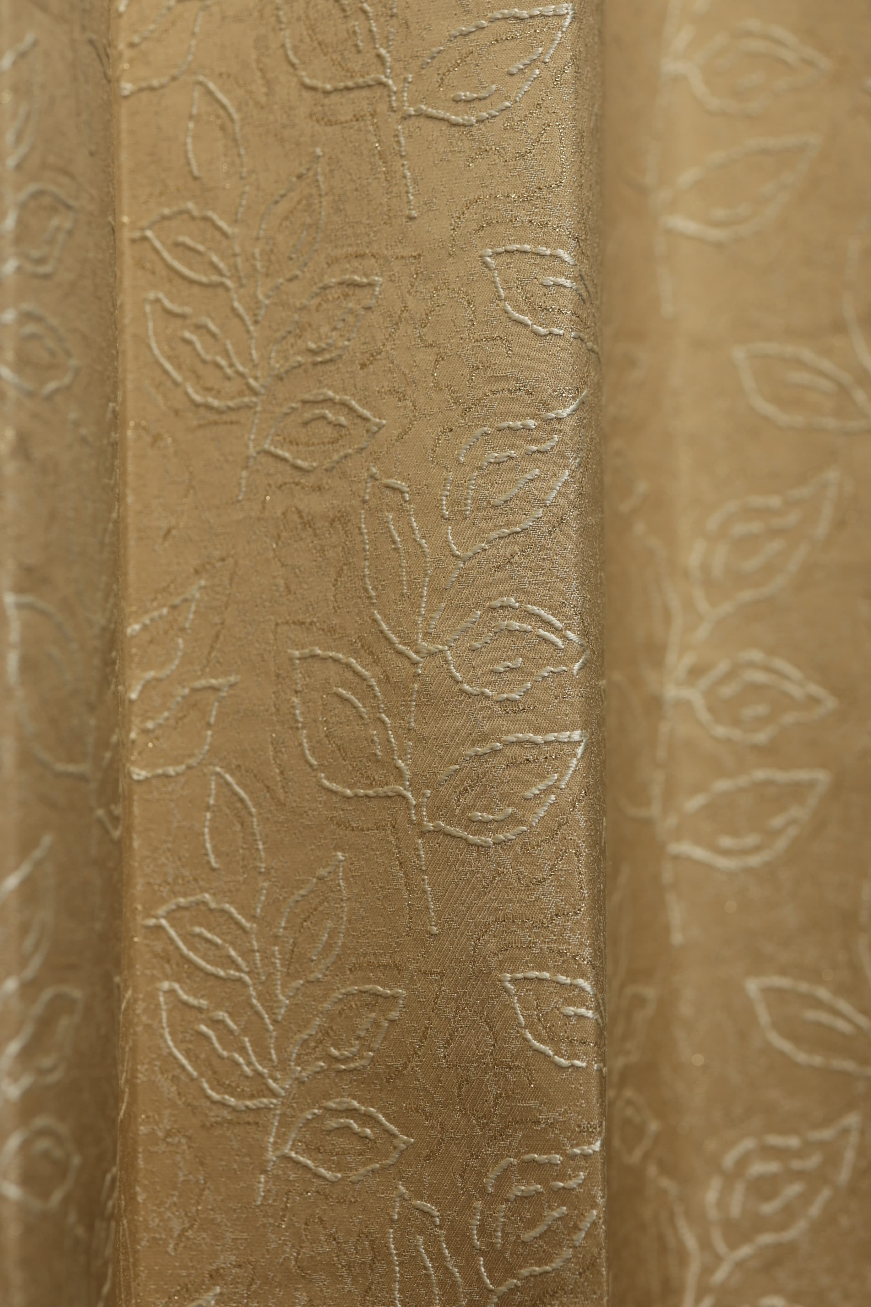 Curtains - Jacquard self printed curtains opaque