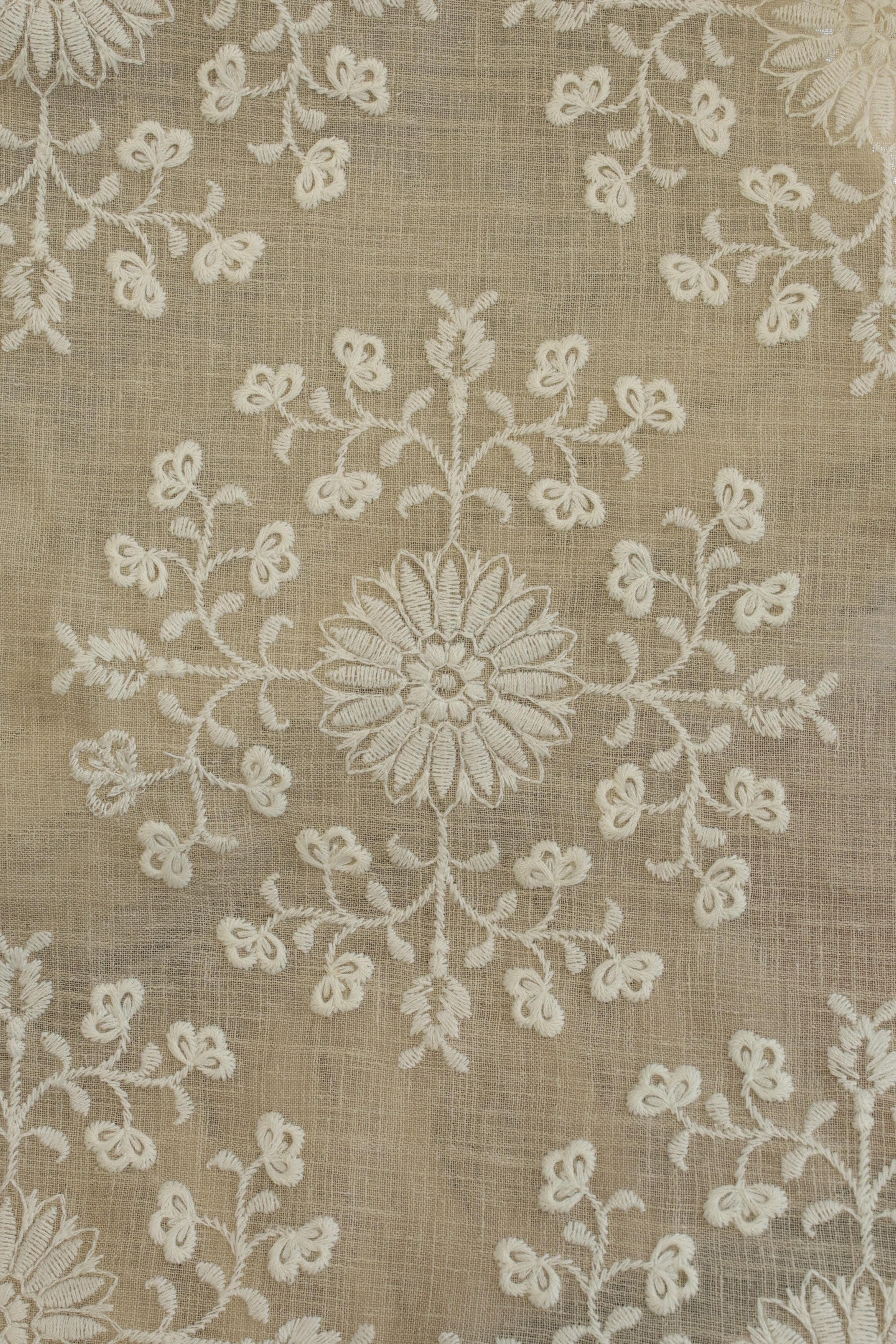 Curtains - Premium embroidery designer curtains semi Transparent/sheer vedic prebooking