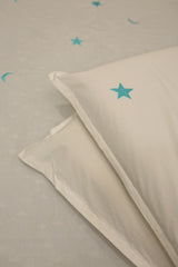 Bedsheet- Queen machine embroidery