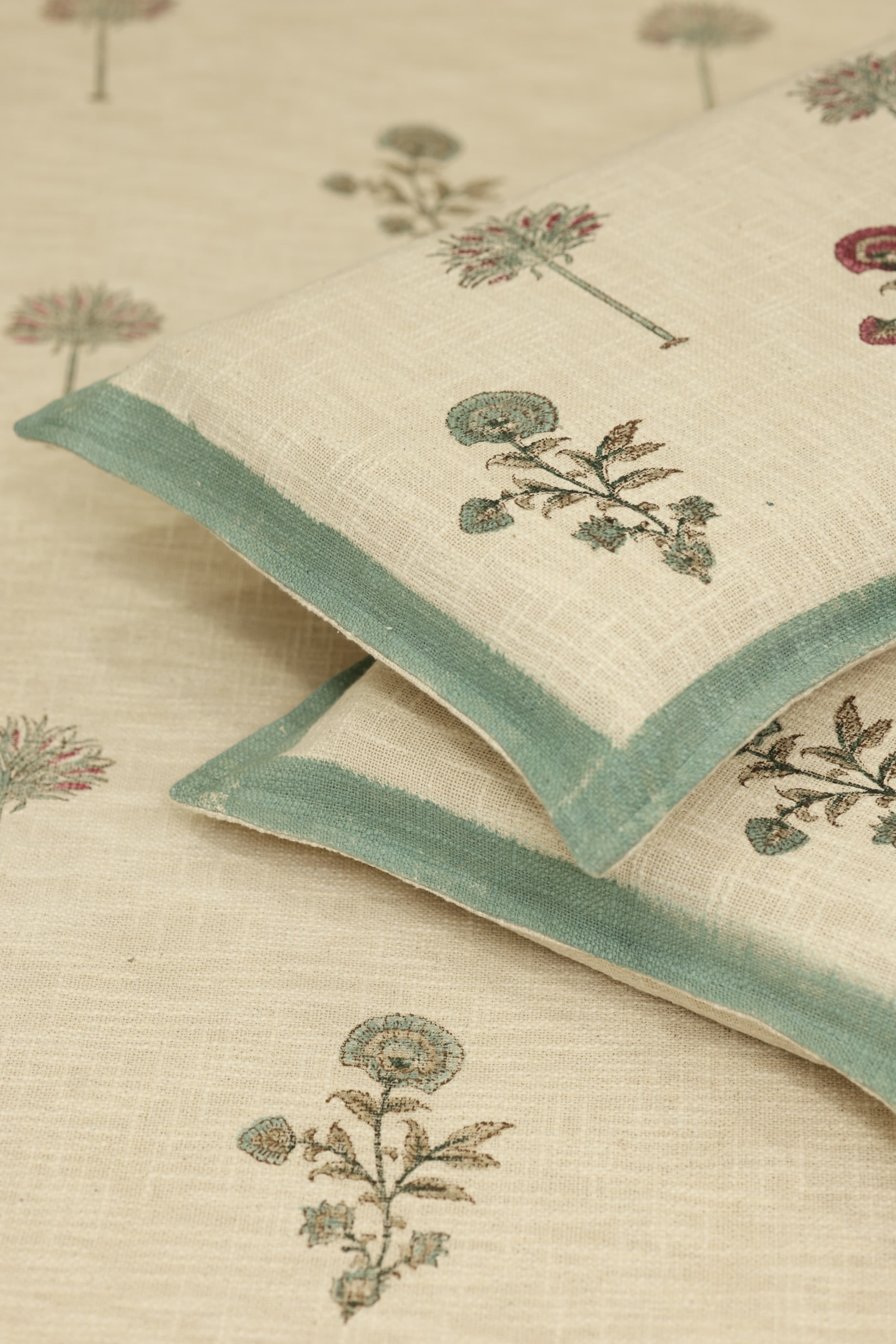 Spread : Handblock Jute Bedspread