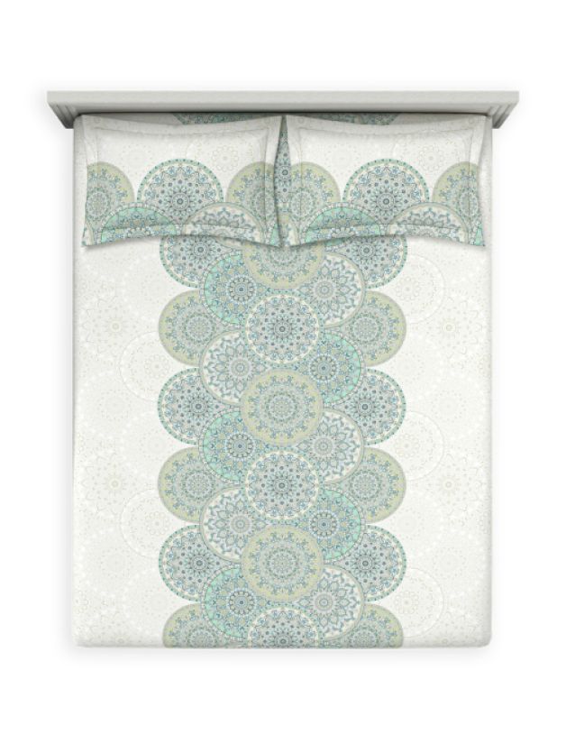 Bedsheets - Queen premium soft cotton bedsheet Digital print DD