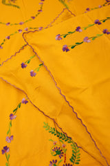 Bedsheets:Queen premium hand embroidered bedsheets HEQ