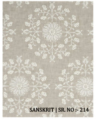 Fabric only Curtains -Premium embroidered designer curtains opaque