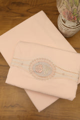 Bedsheets - Queen Premium Embroidery Bedsheet – Blush Rose Solid