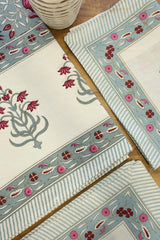 Bedsheets - Handblock queen rajwada print bedsheets