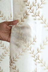 Premium Embroidery Sheer Curtain - Audrey