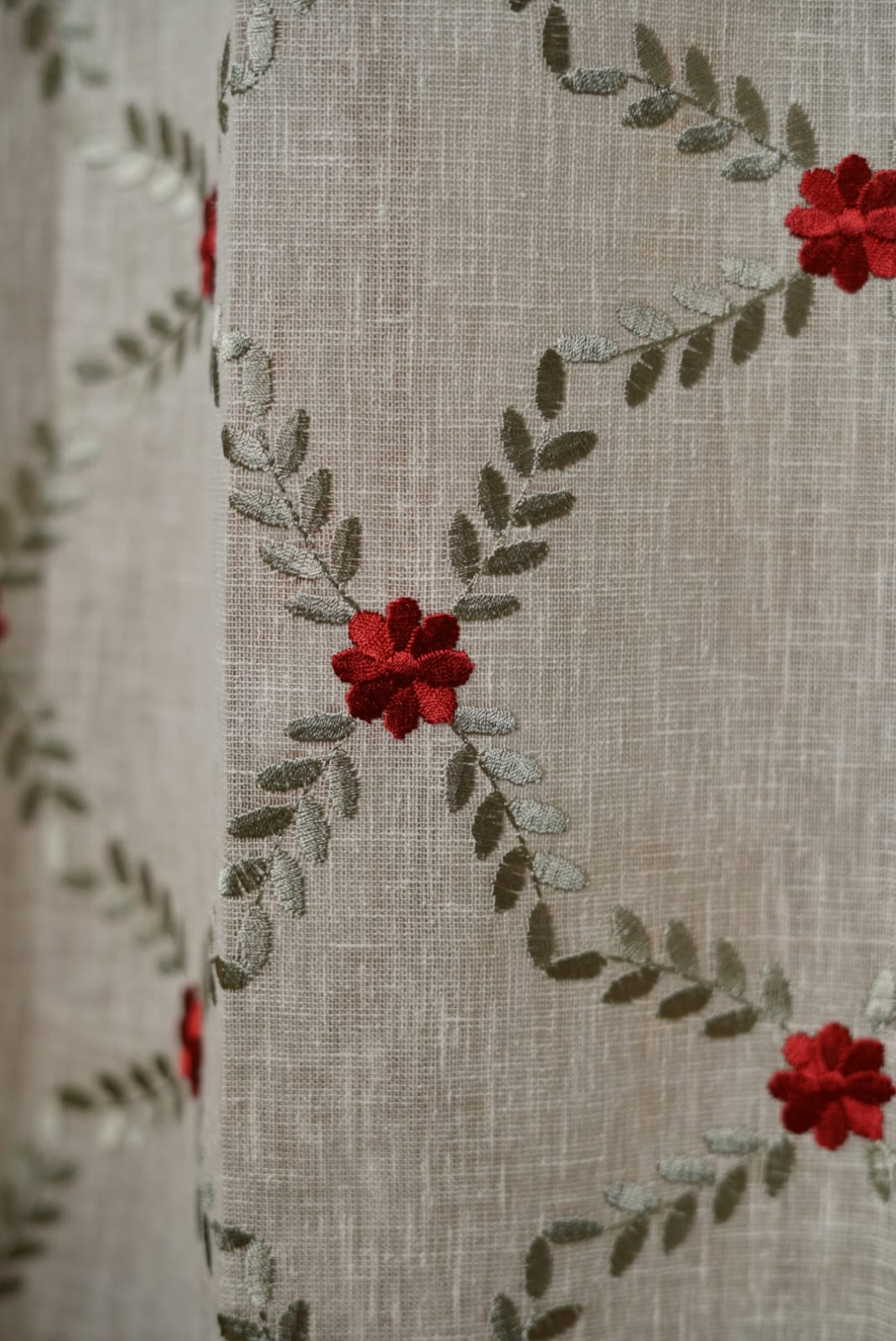 Curtains - Premium Embroidery designer sheer curtains