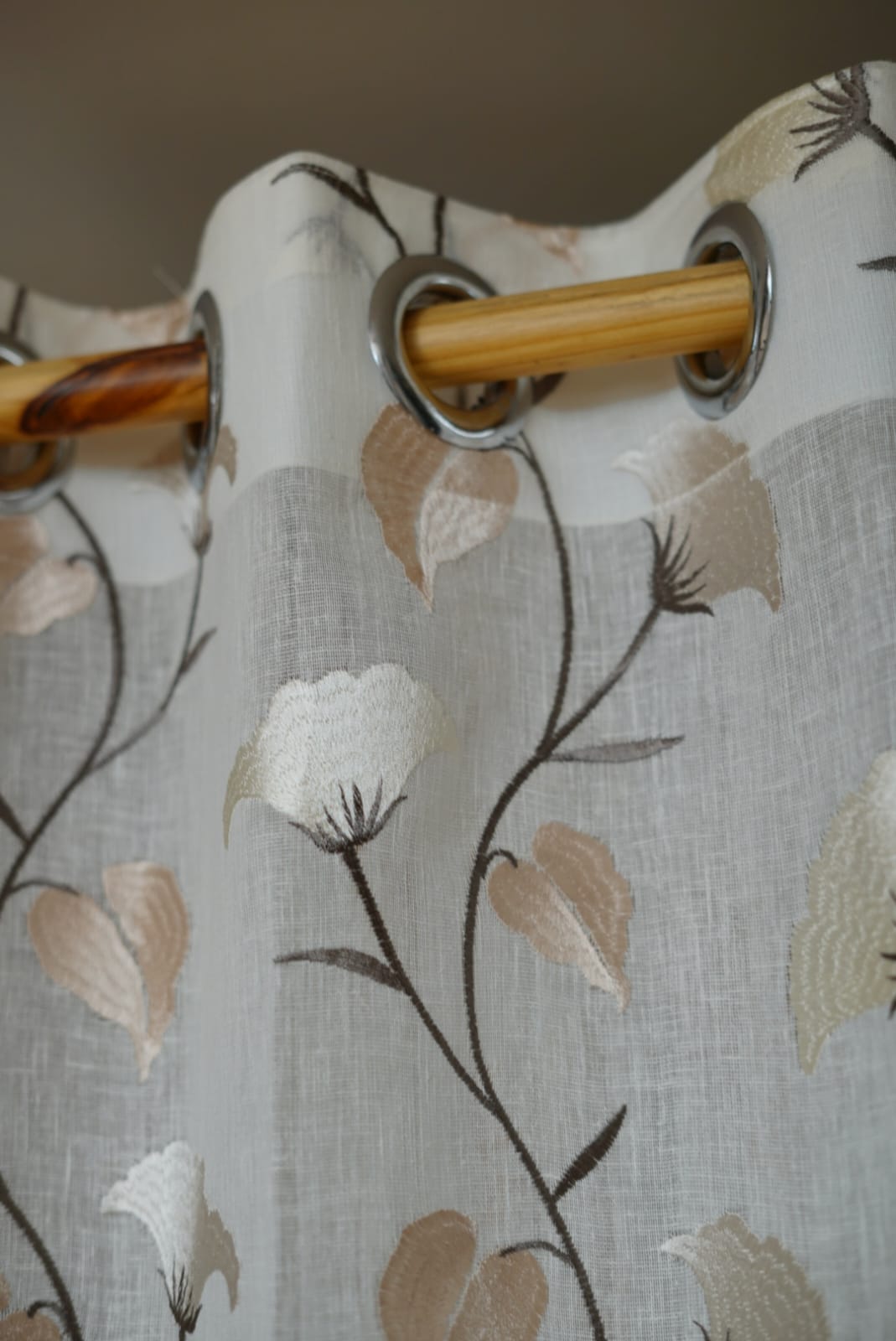 Curtains - Premium Embroidery designer sheer curtains