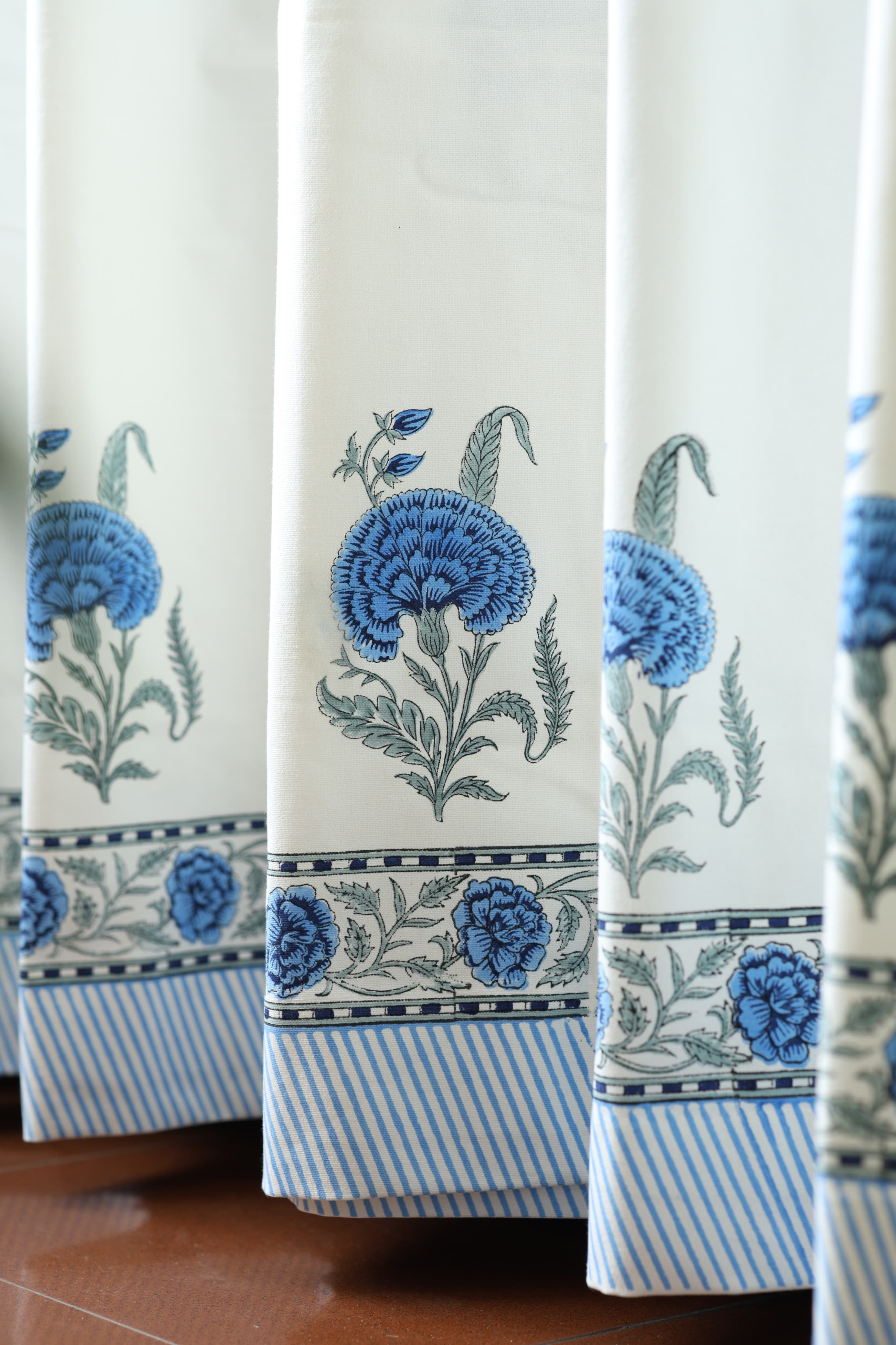 Curtains - Handblock printed curtains