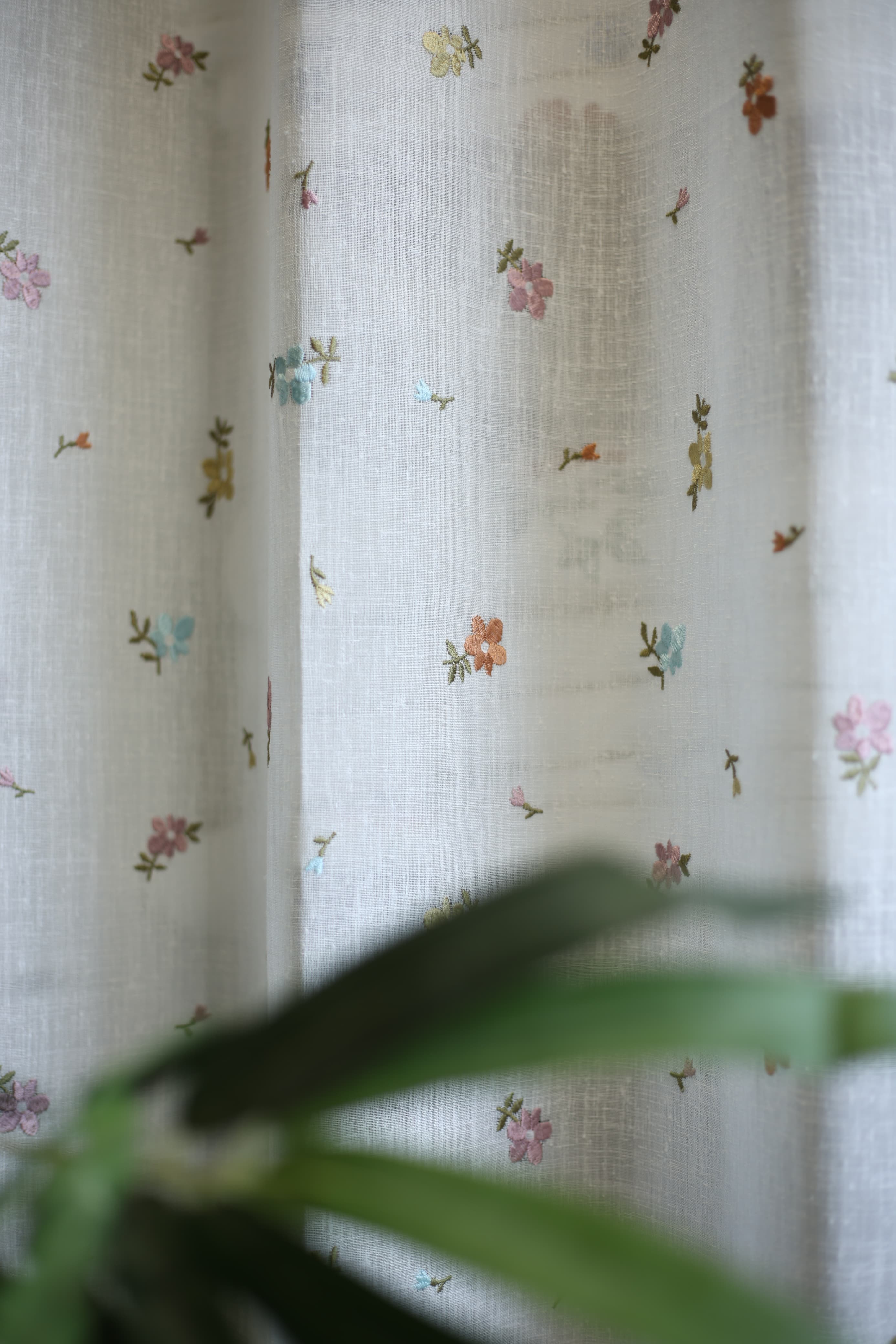 Curtains -Premium embroidered sheer curtain