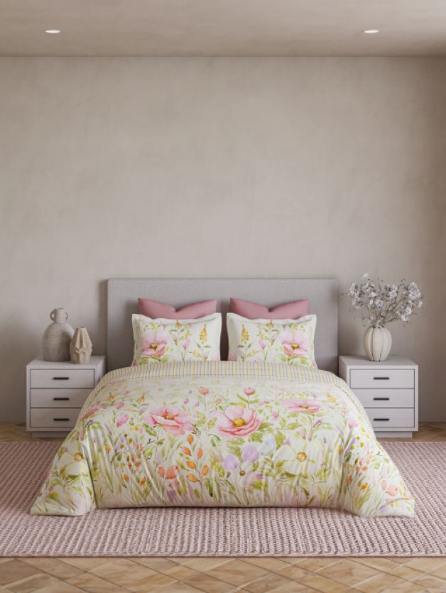 Bedsheets - King premium soft cotton bedsheet Digital Print DD (Maxima)