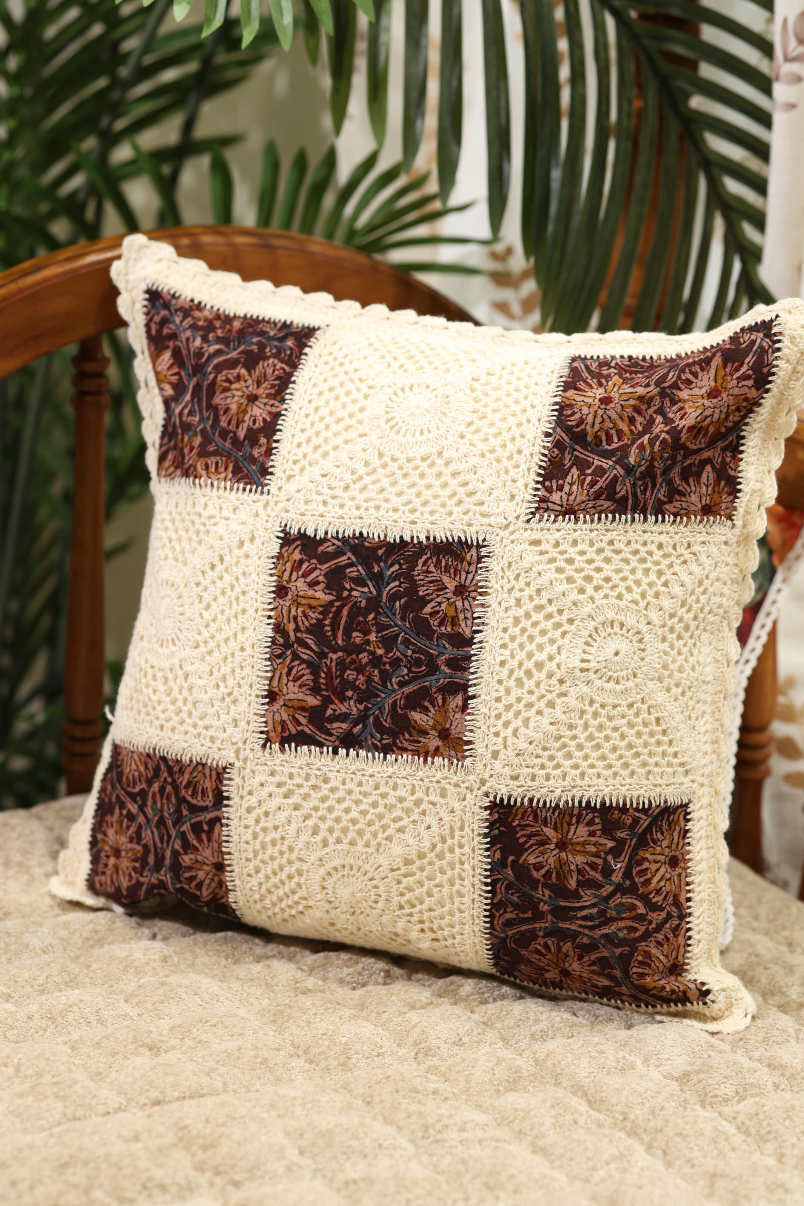 Cushion covers - crochet cushion covers Size :16*16 inches