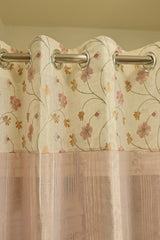 Curtains-Premium embroidery designer sheer curtains