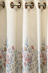 Curtains English floral printed curtains (sheer and opaque) prebooking