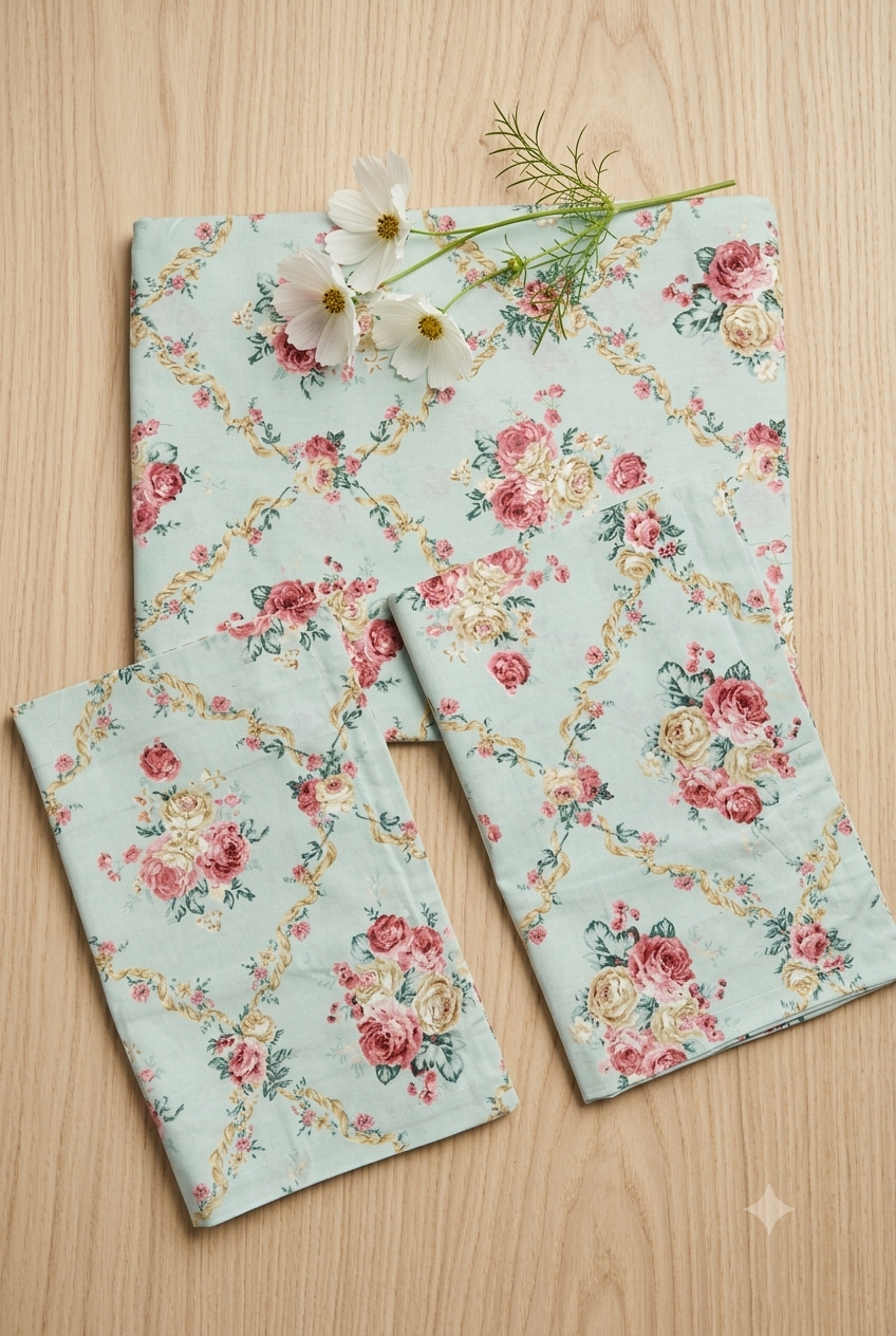 Bedsheets - King anokhi bedsheets pastel exc
