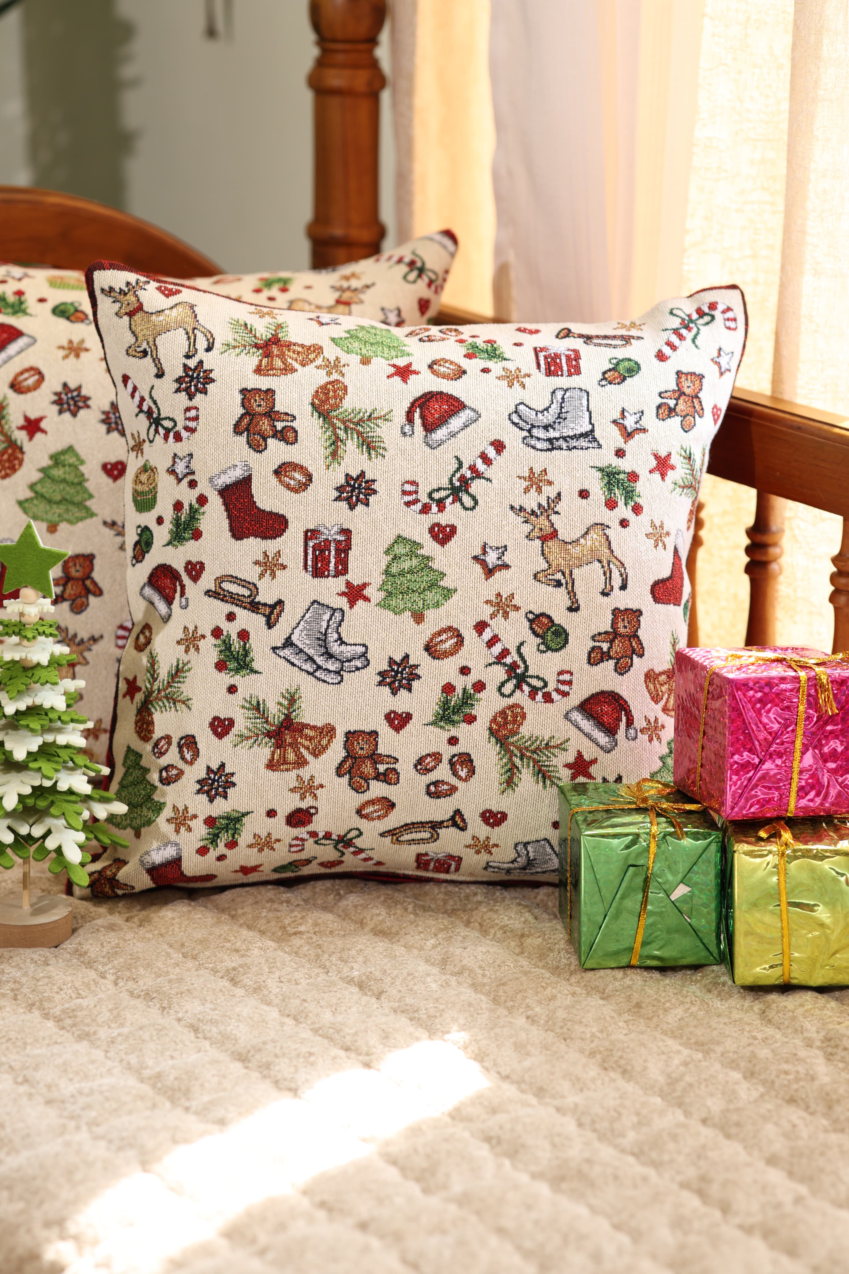 Cushion covers - Xmas edition jacuard