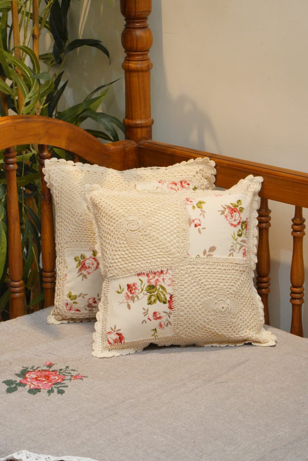Cushion covers - crochet cushion covers Size: 12*12 Inches