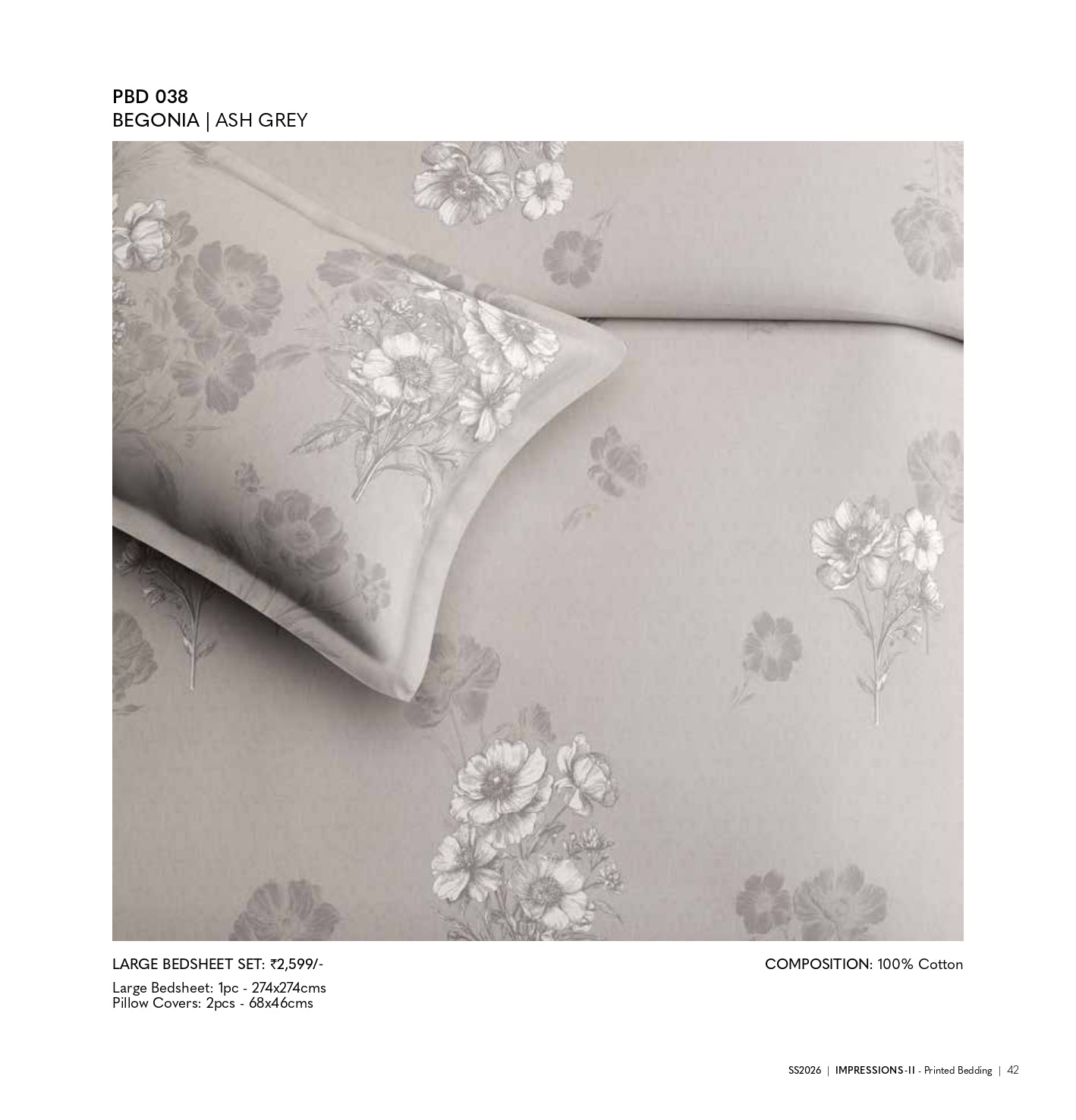 Bedsheets - king bedsheet set - premium soft cotton digital print Impressions