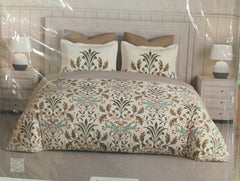 Bedsheets - King premium soft cotton bedsheet Digital Print DD   (Radiance)