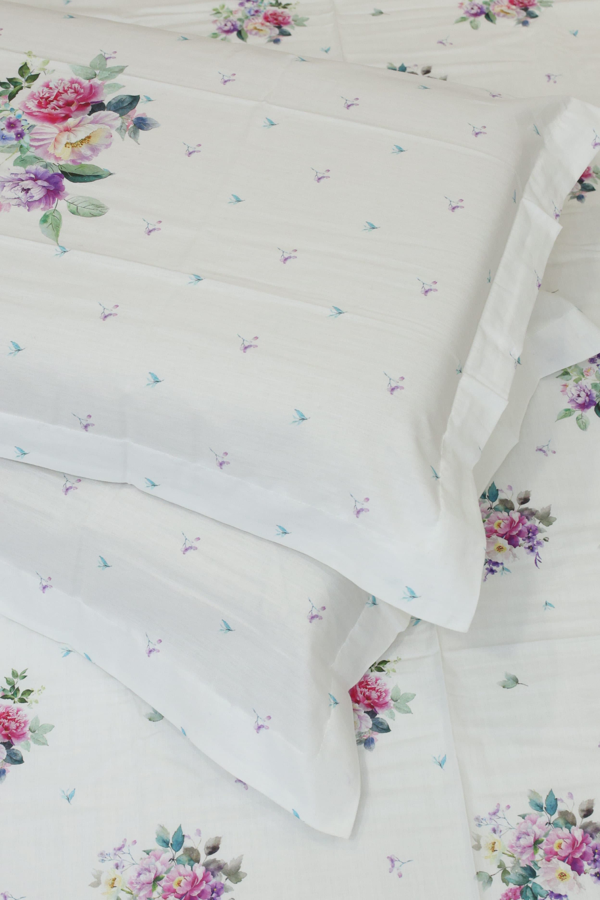 Bedsheets - King premium soft cotton bedsheet Digital Print DD   VATIKA