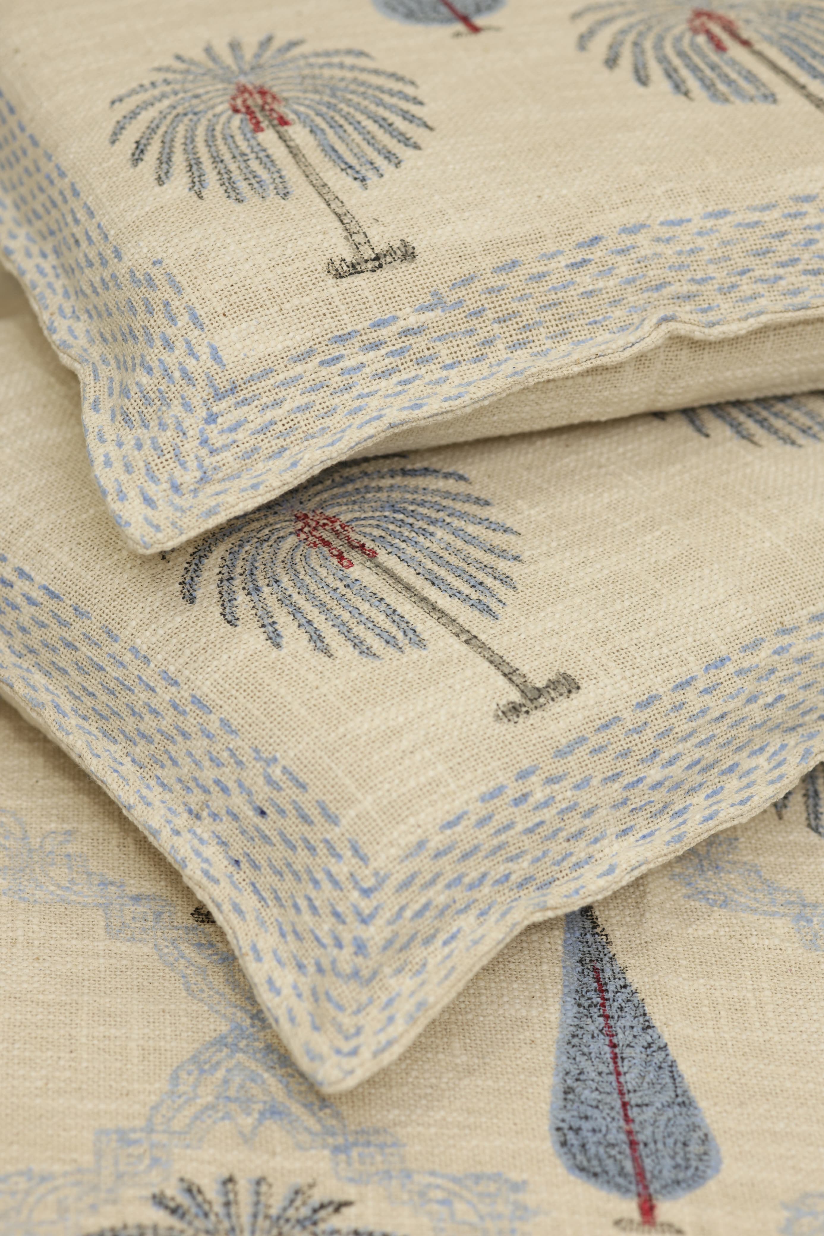 Spread : Handblock Jute Bedspread