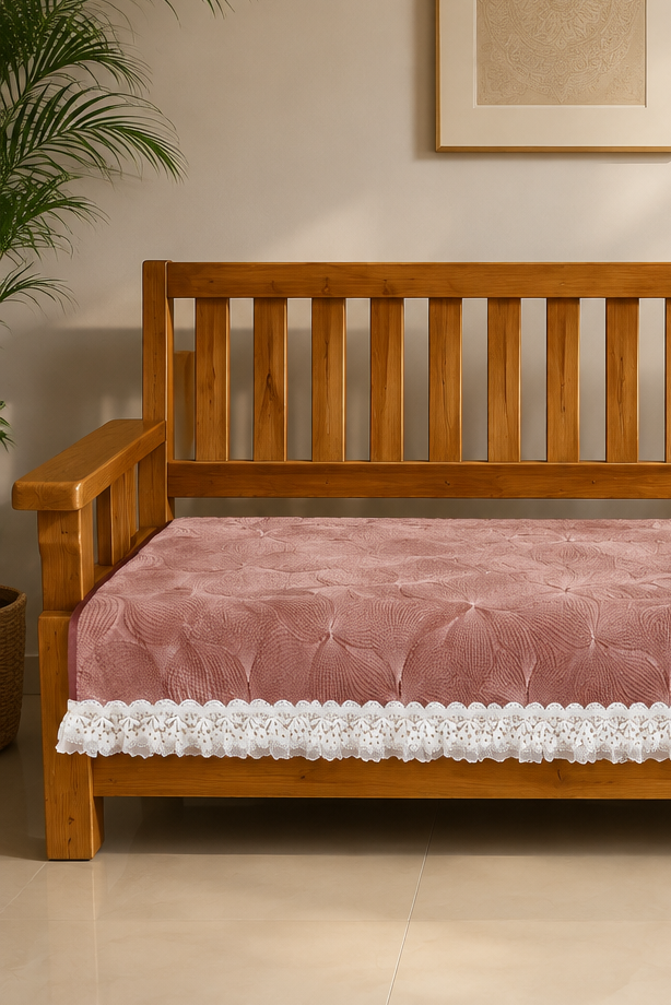 Sofa protector -  description (Colour : Rose Gold)