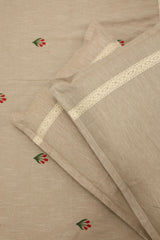 Bedsheets - Queen cross stitch embroidered bedsheets