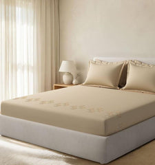 Bedsheets - King Premium machine embroidery bedsheets Sansaar : Saembro
