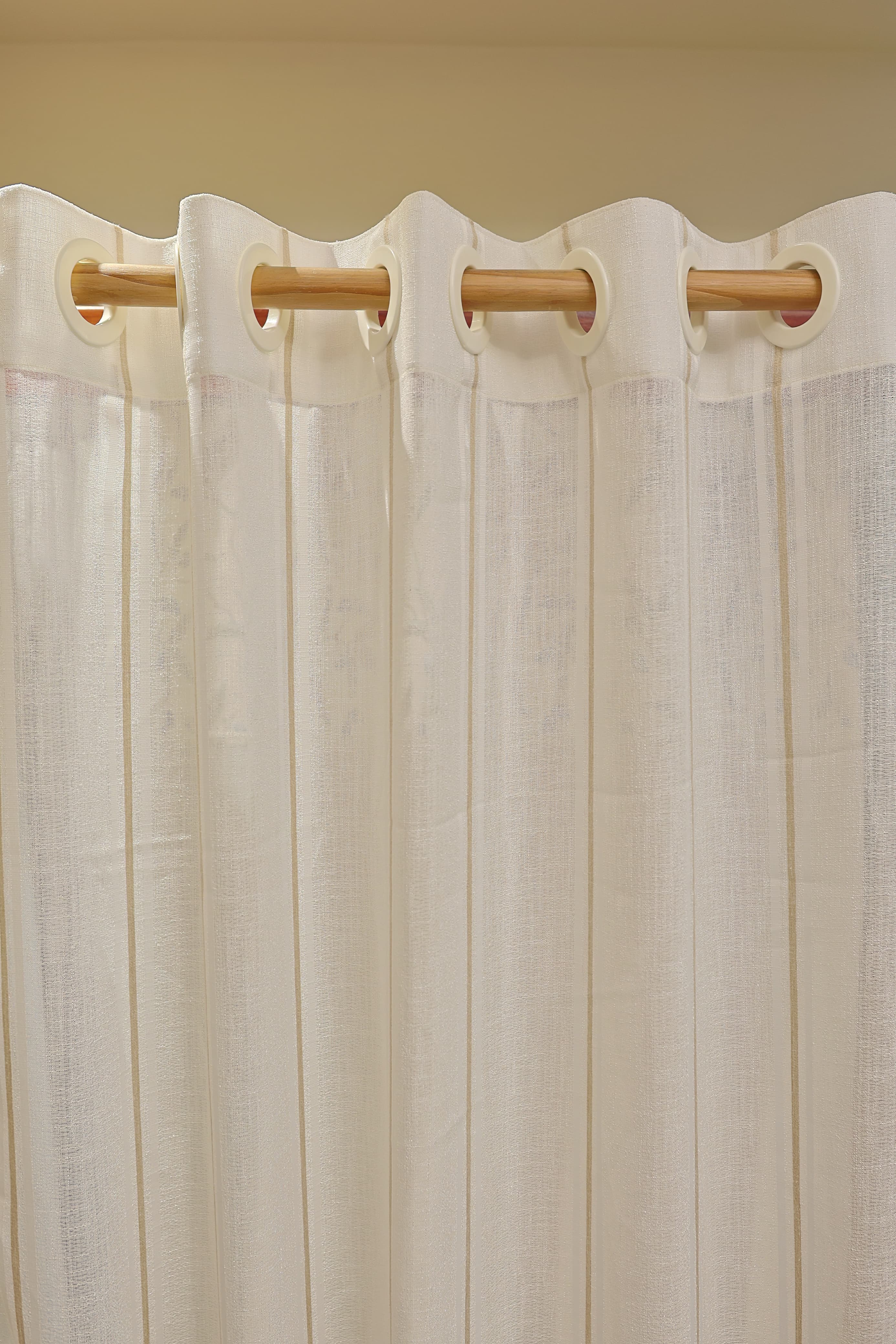 Curtains - Sheer curtains off white