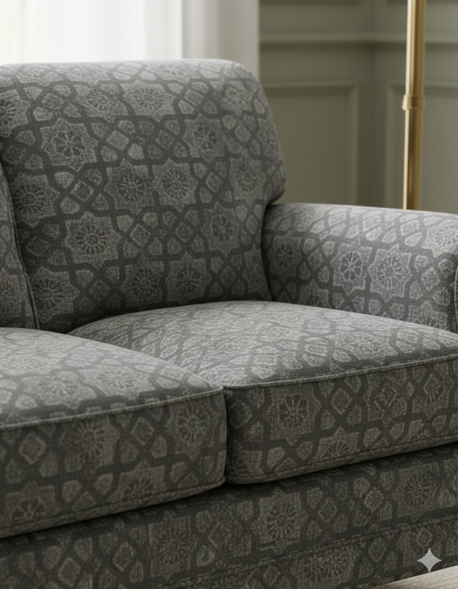 Upholstery fabrics -Ajrakh(Bughti)