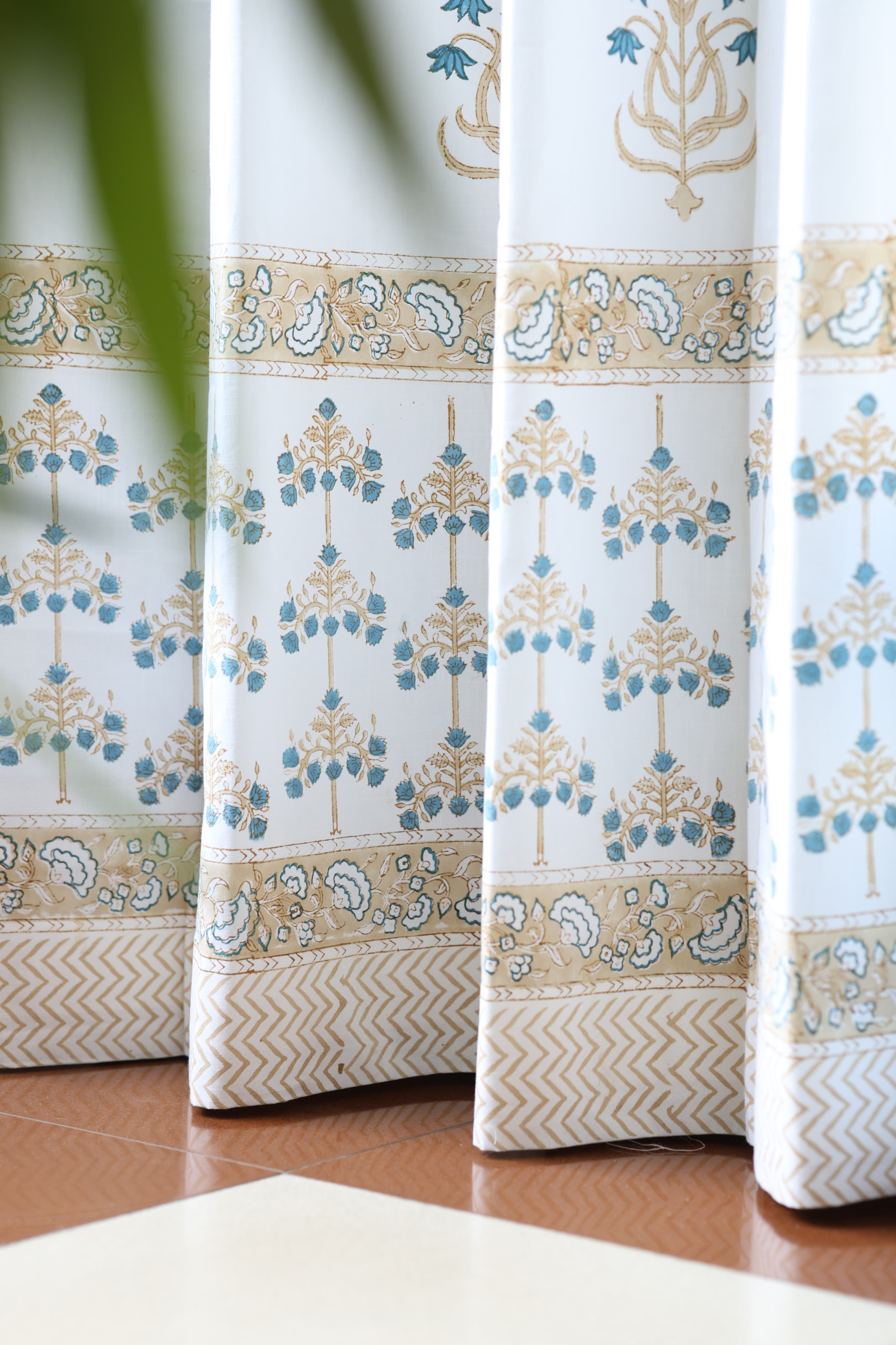 Curtains - Handblock printed curtains Diwali sale