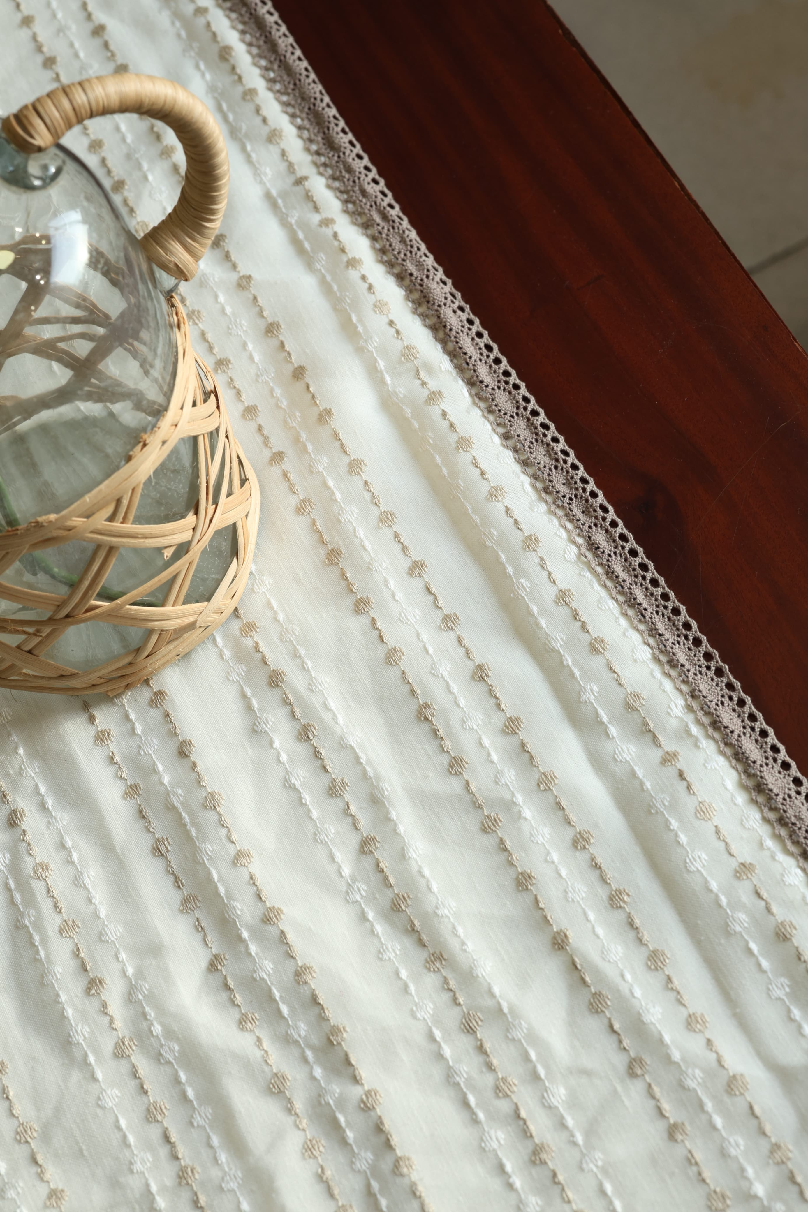 Table runners - 8 seater embroidery