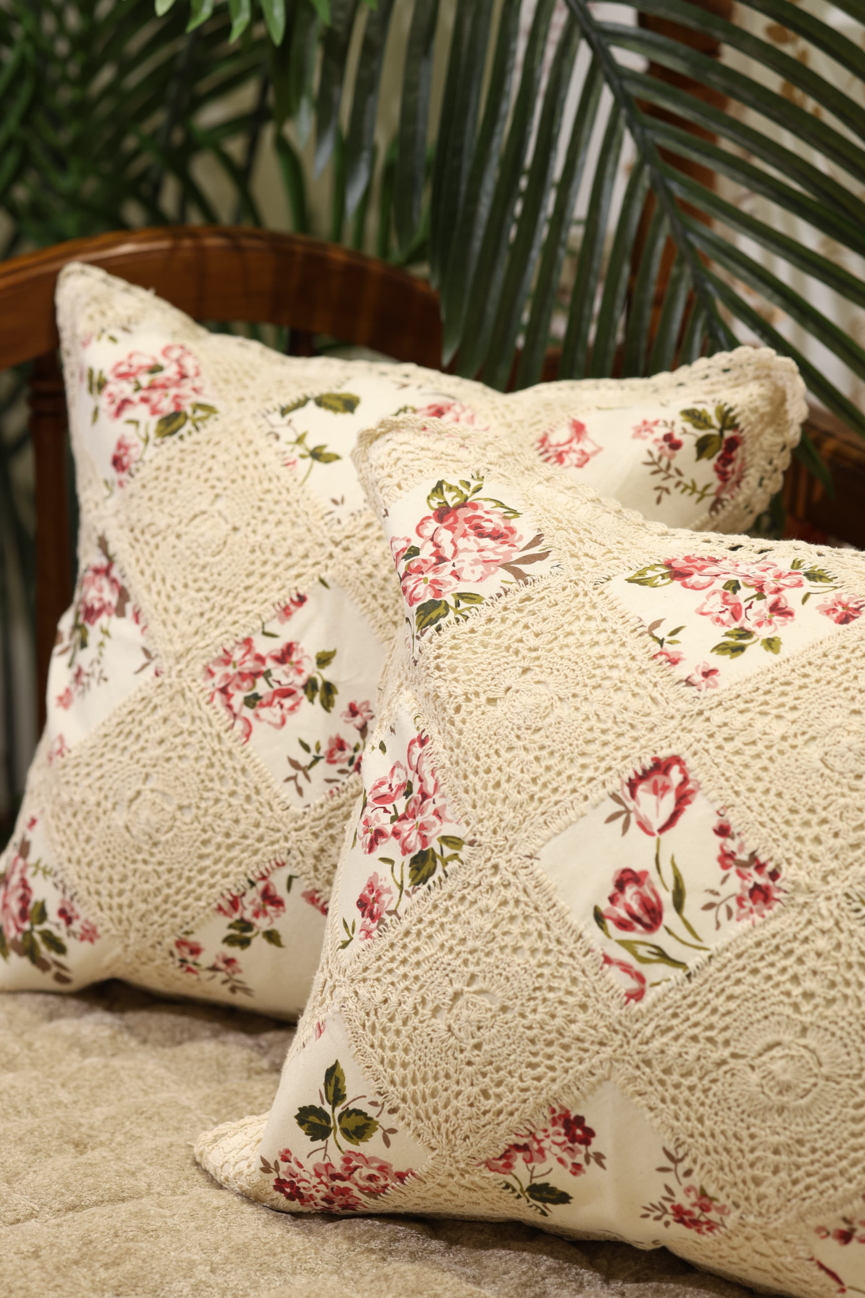 Cushion covers - crochet cushion covers Size :16*16 inches