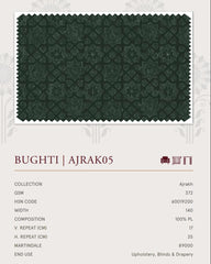 Upholstery fabrics -Ajrakh(Bughti)