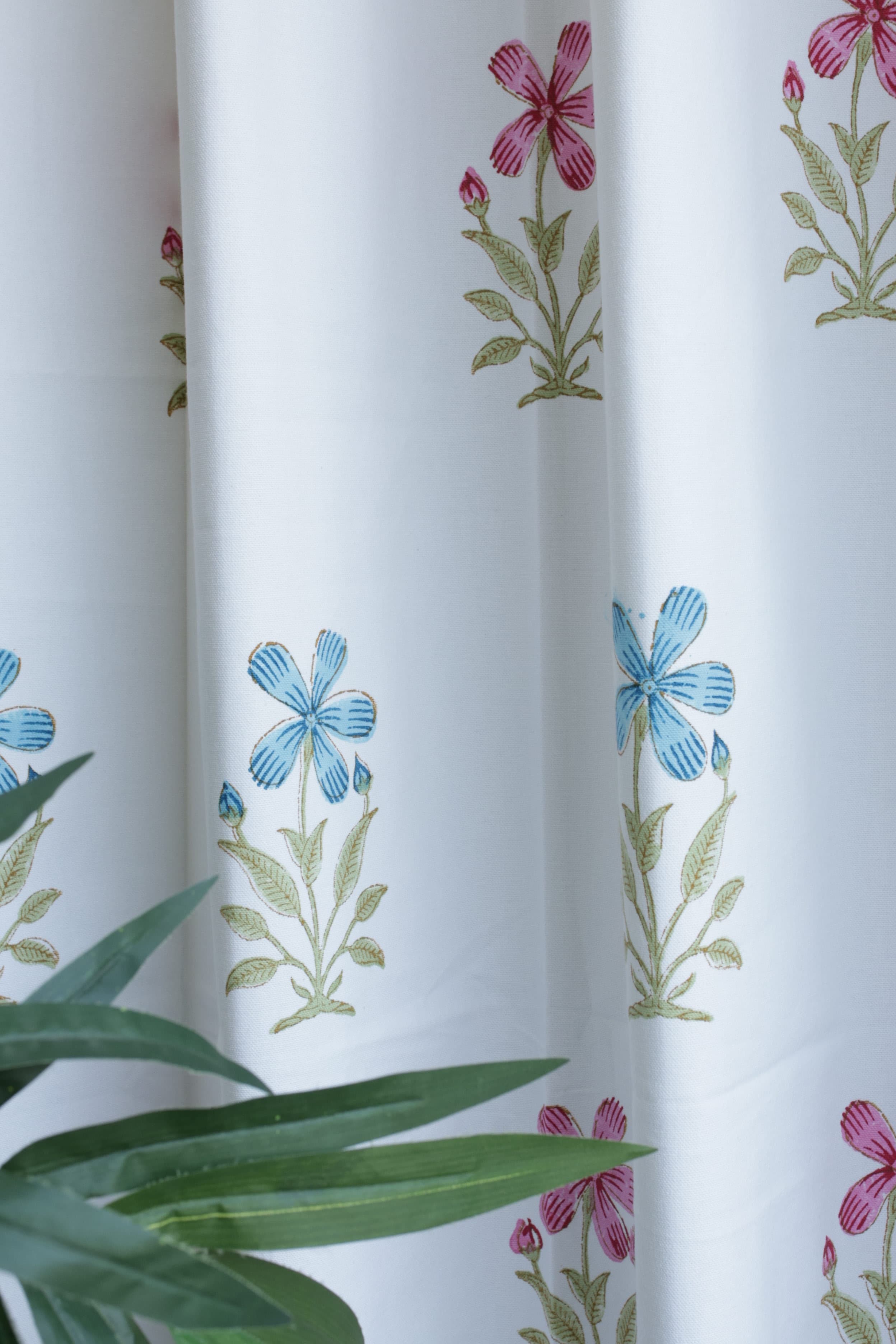 curtains-Handblock printed curtains