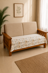 Chair / Sofa back - Embroidery floral