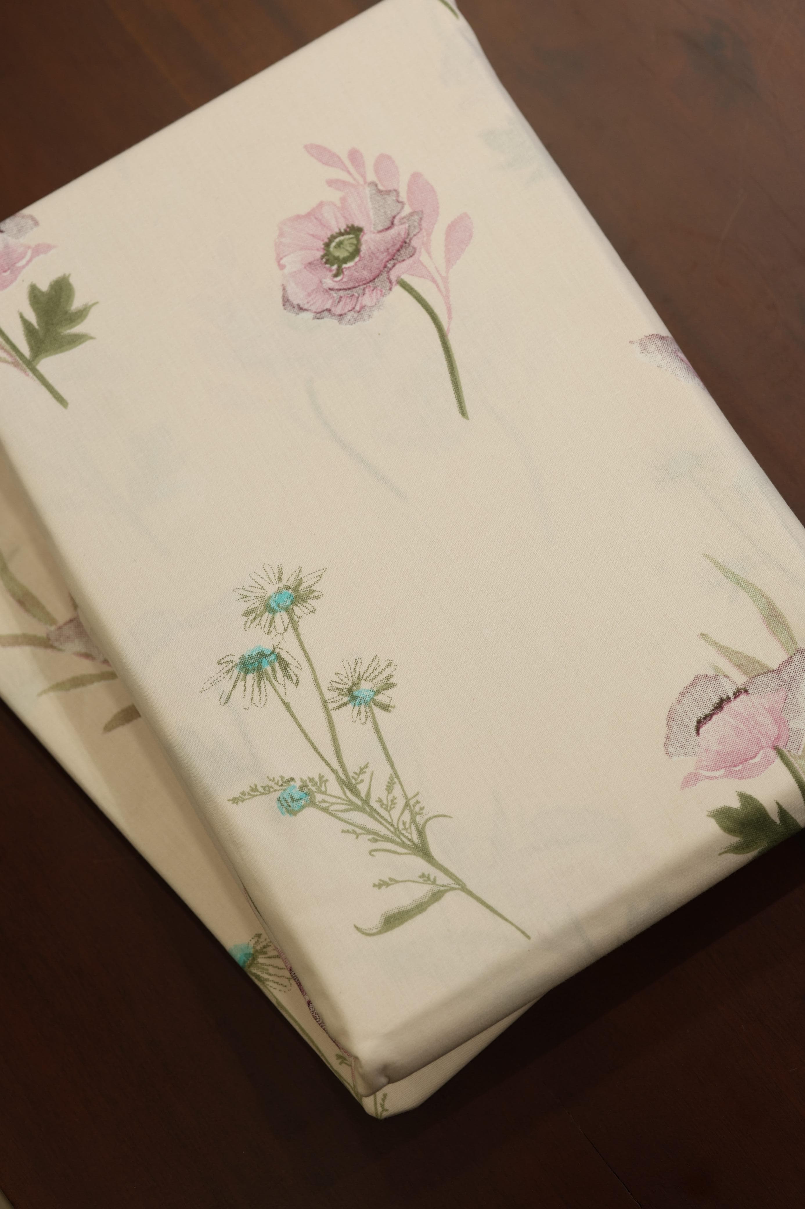 King soft cotton petal bedsheets