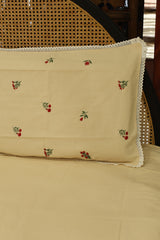 Bedsheets - King premium machine embroidery bedsheets