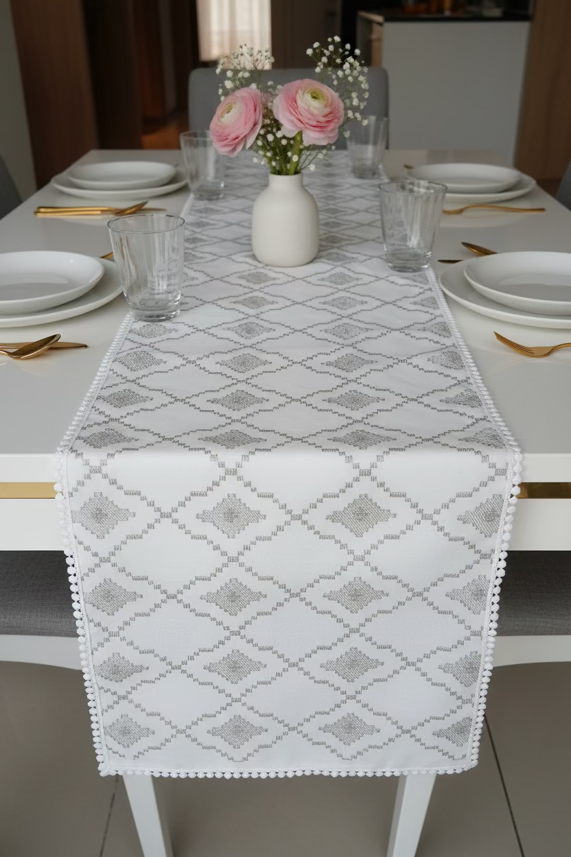 Table runners-8 seater (Embroidery)
