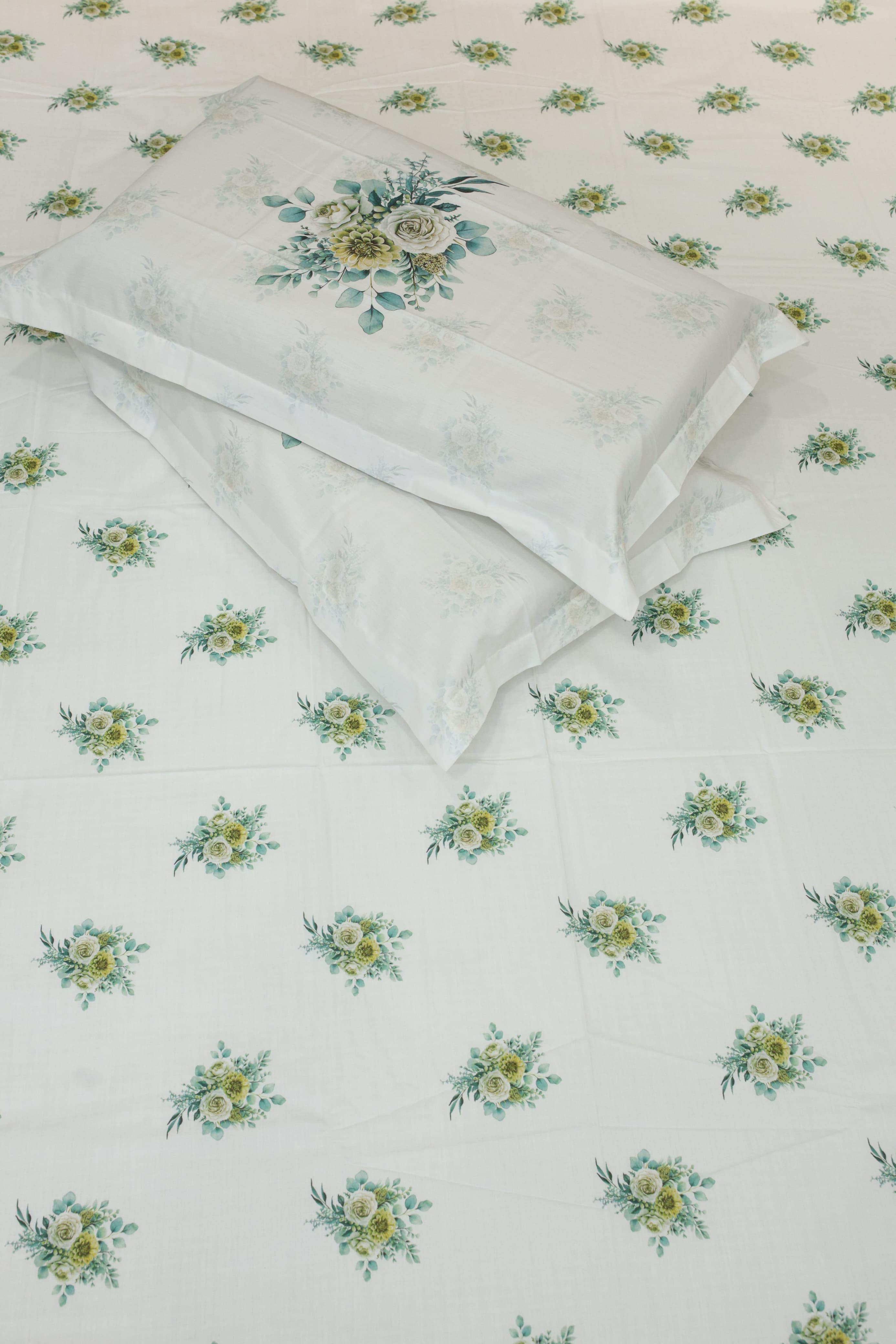 Bedsheets - King premium soft cotton bedsheet Digital Print DD   VATIKA