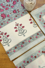 Bedsheets - Handblock queen rajwada print bedsheets