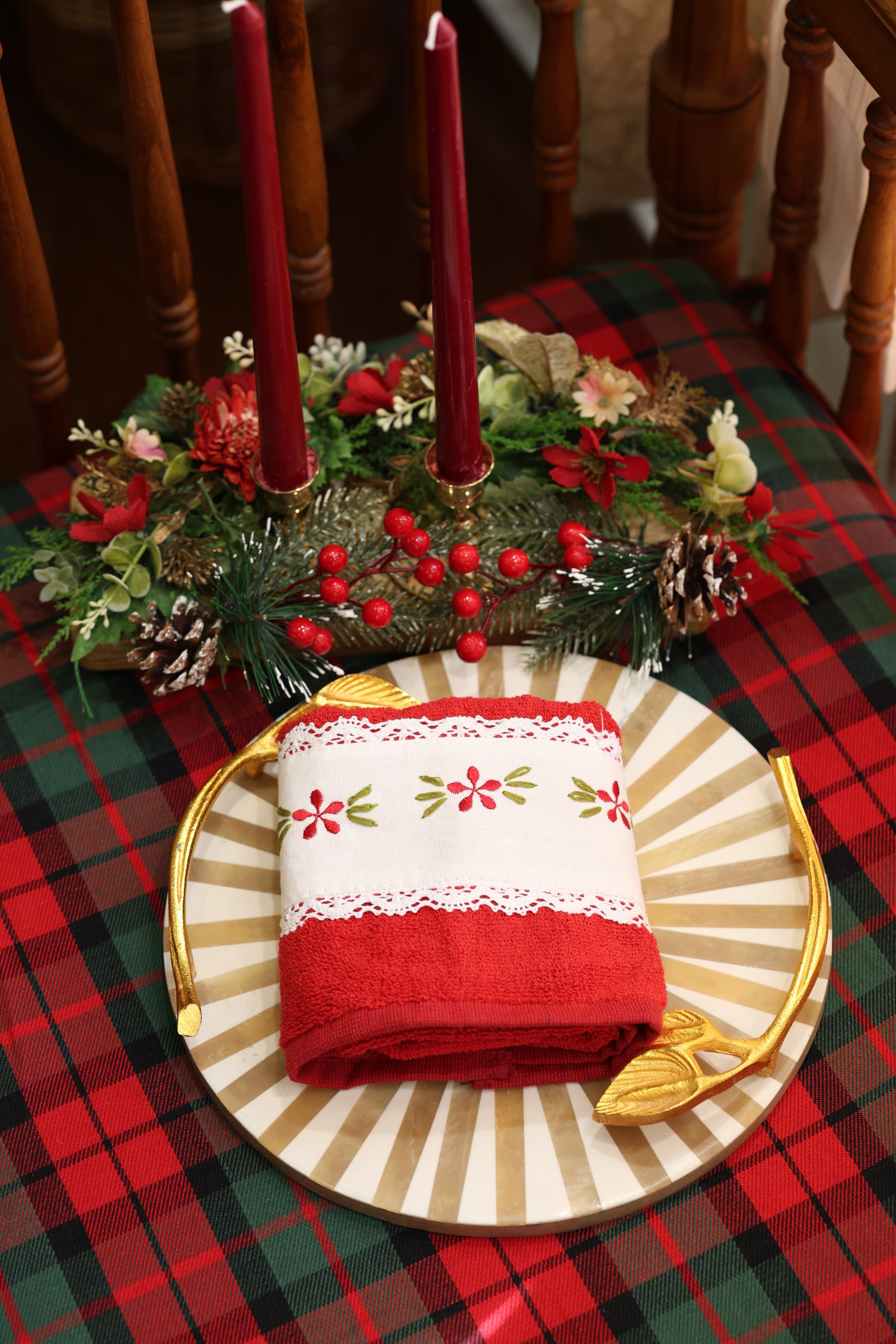 Towels Embroidery Turkey towels Xmas edition