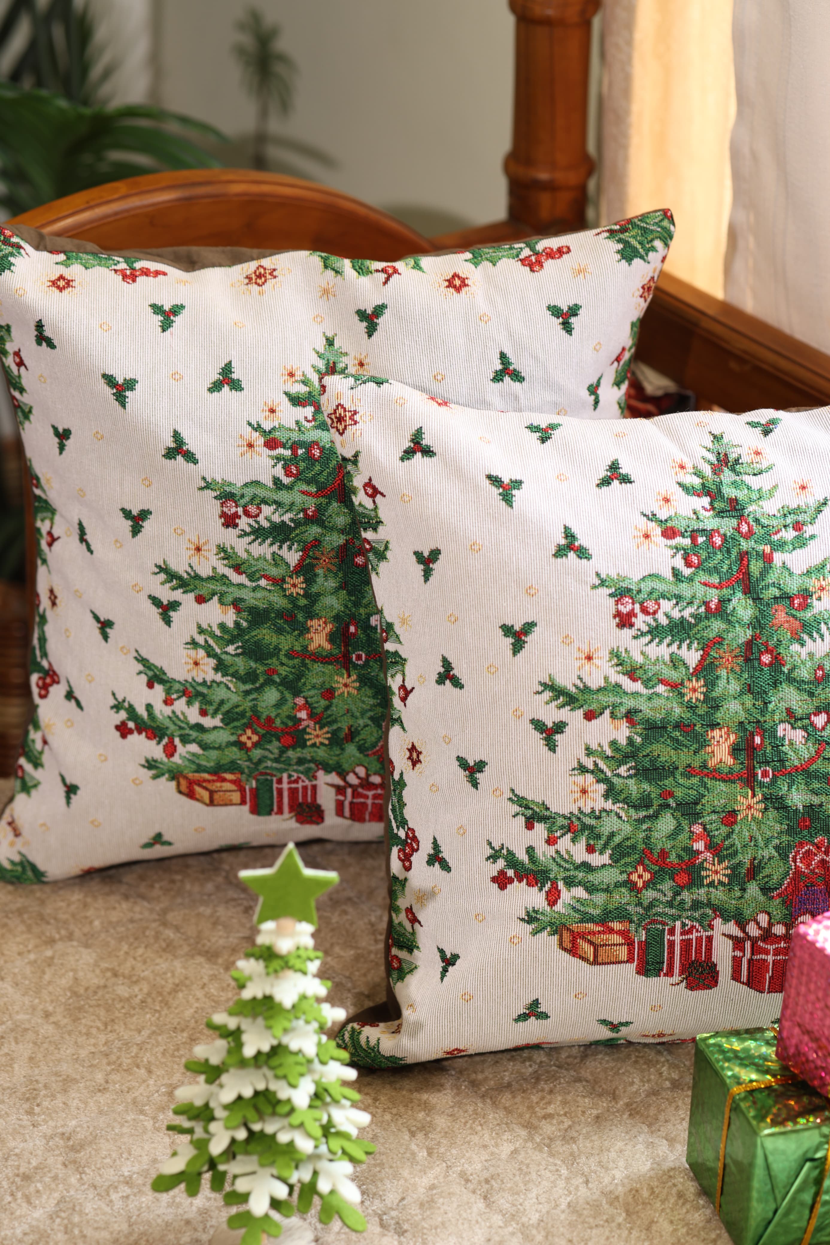 Cushion covers - Xmas edition jacuard