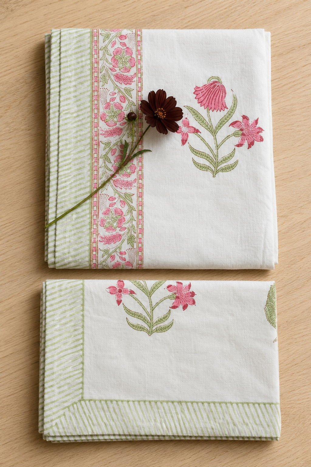 Bedsheets - King Softlily Percale Cotton Bedsheet
