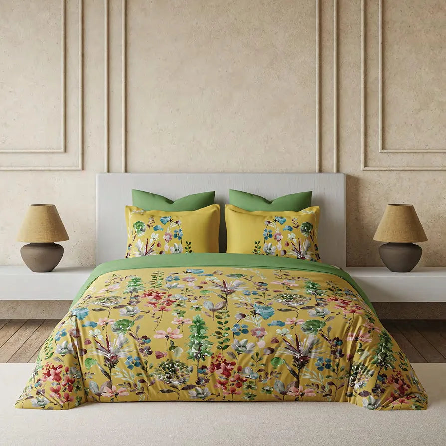 Bedsheets - Queen premium soft cotton bedsheet Digital print DD primary