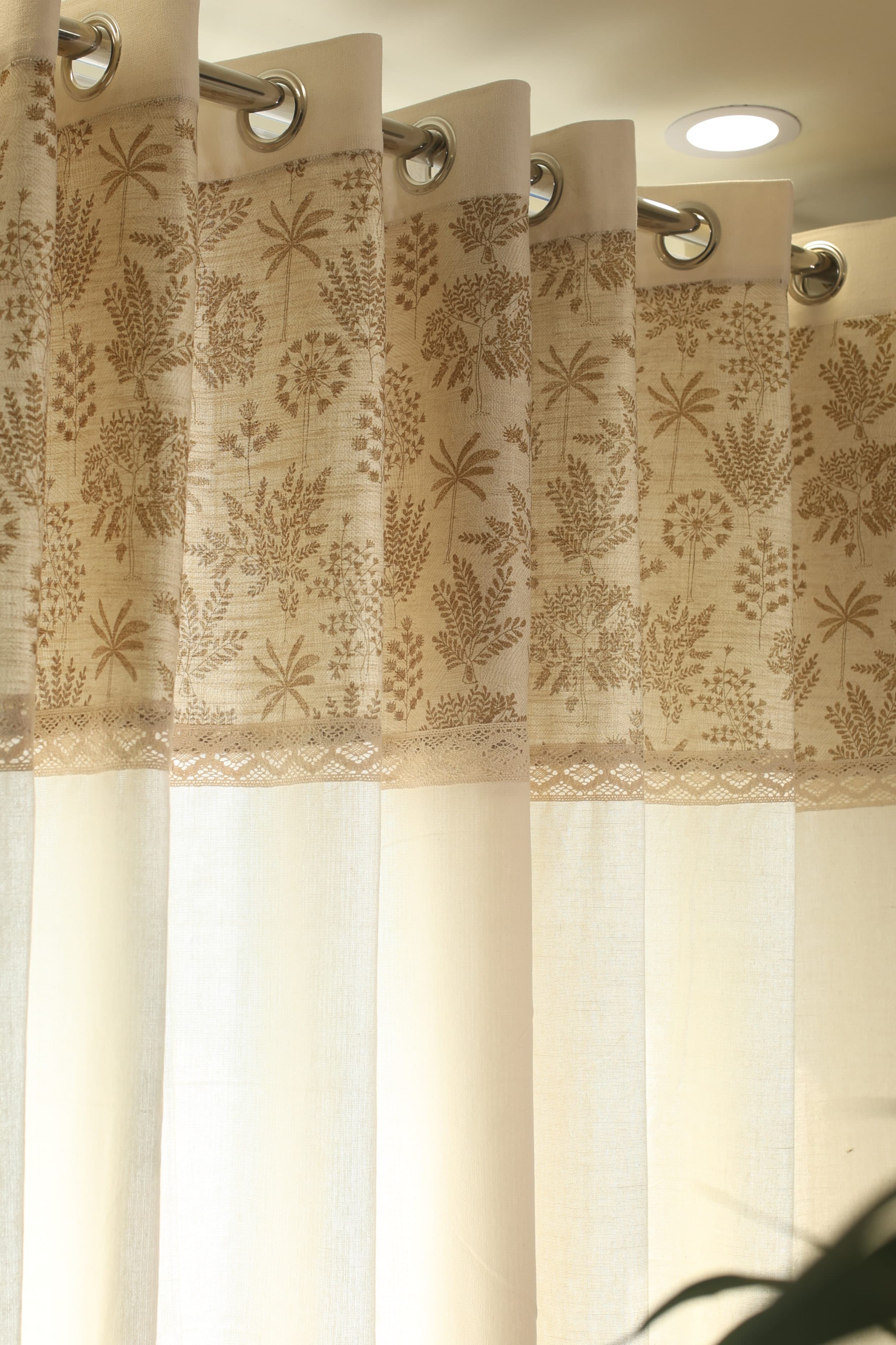 Curtains - Kantha printed Designer curtains prebooking
