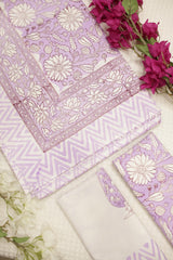 Bedsheets - King Percale cotton handblock bedsheets