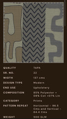 Upholstery fabrics -Tapa