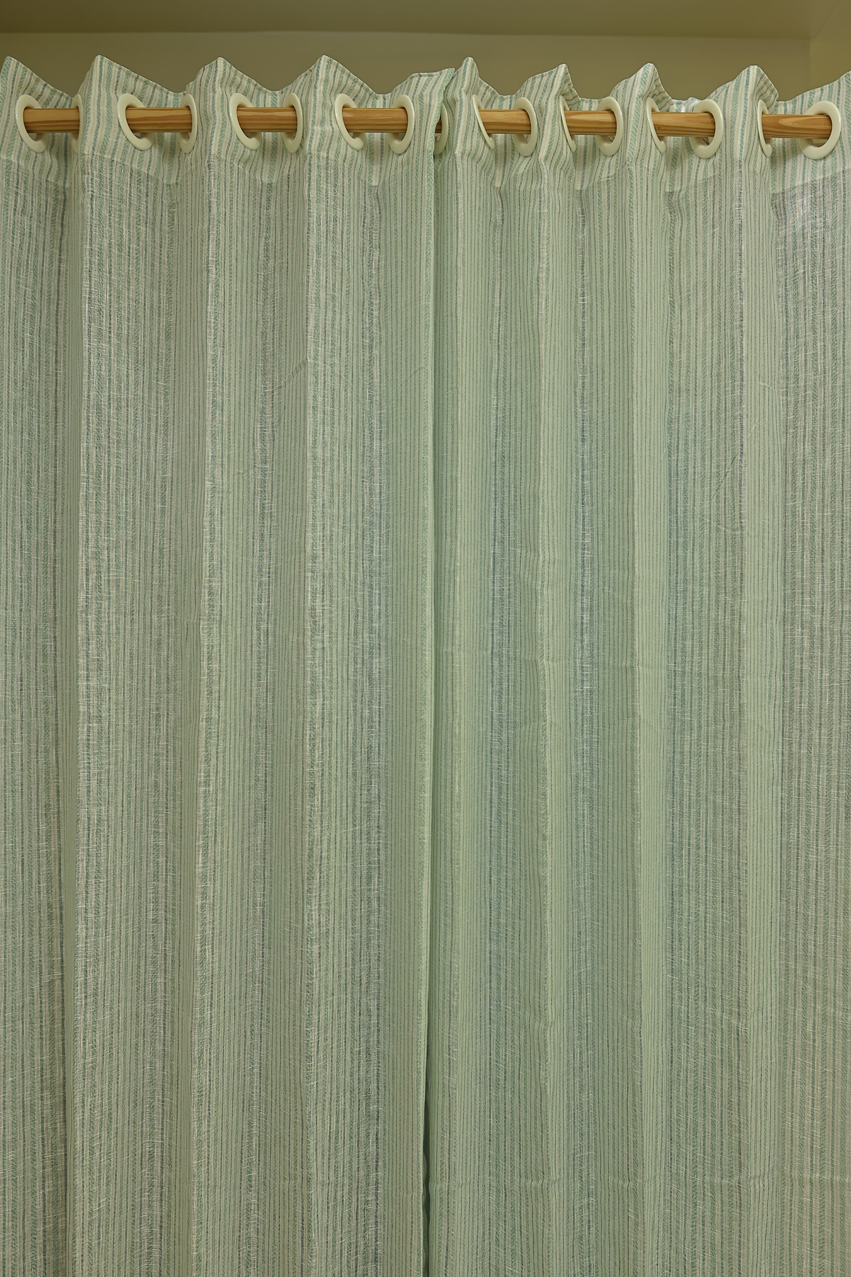 Curtain-Self printed semi transparent