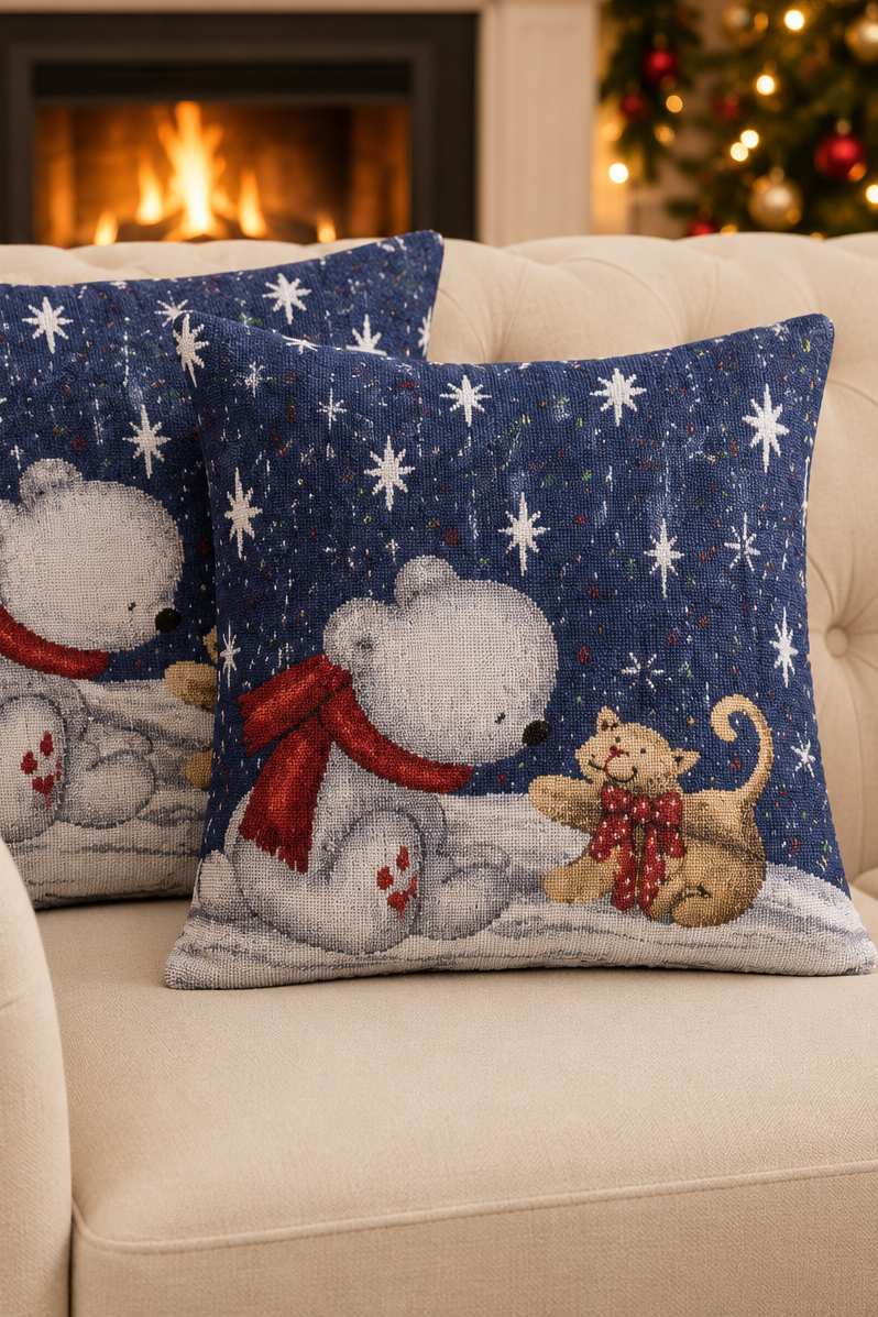 Cushion covers - Xmas edition jacuard